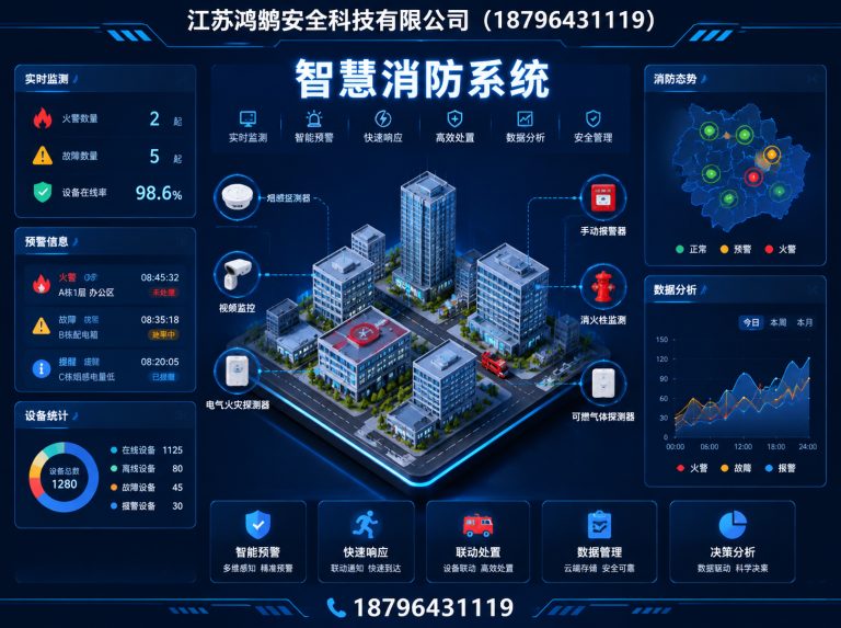 临沧智慧消防系统展示图